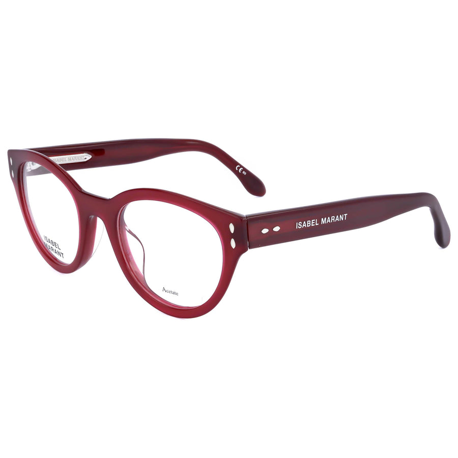 Preloved - Isabel Marant Womens 50mm Burgundy Eyeglasses Im0042-G-Lhf-50 One Color
