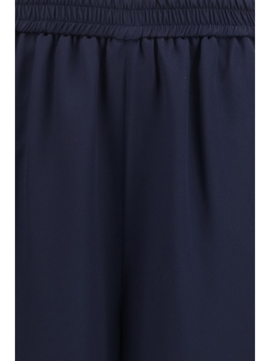 Silk Pants Volonta Navy Trousers
