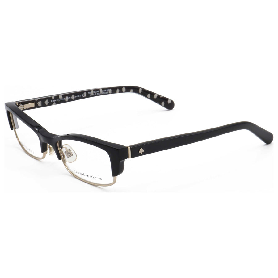 Preloved - Kate Spade Unisex 52mm Black Eyeglasses Joetta-807-52 One Color