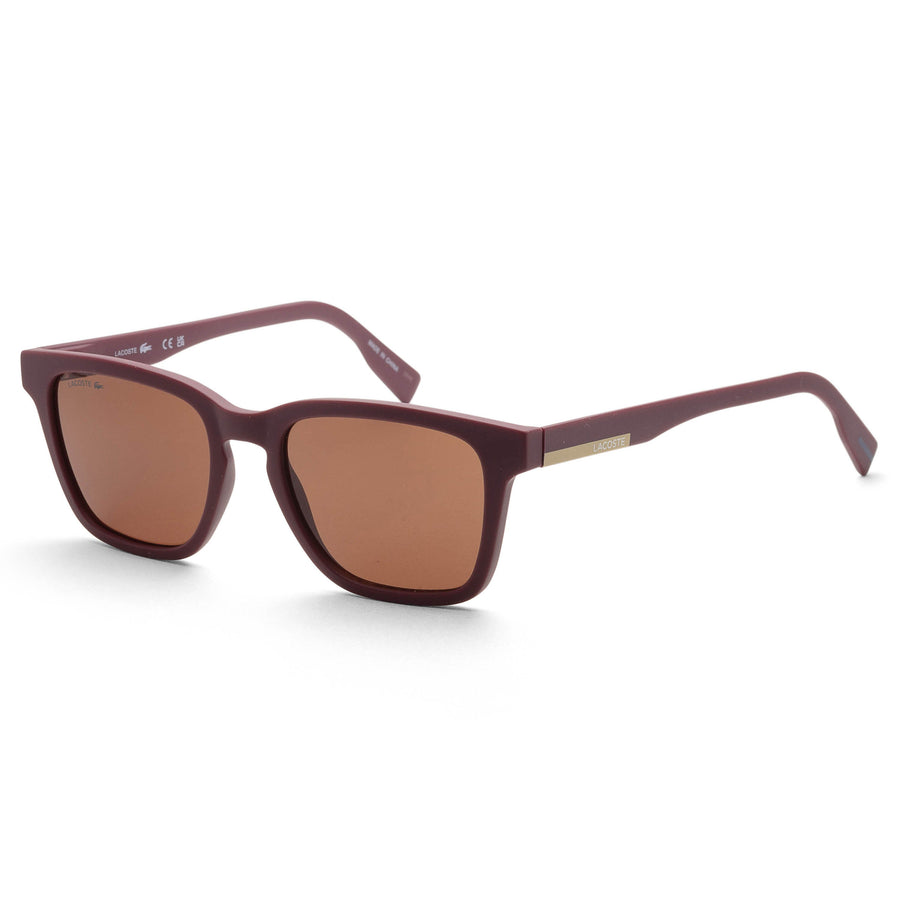Preloved - Lacoste Mens 53 Mm Matte Dark Sunglasses L987s-603-53 One Color
