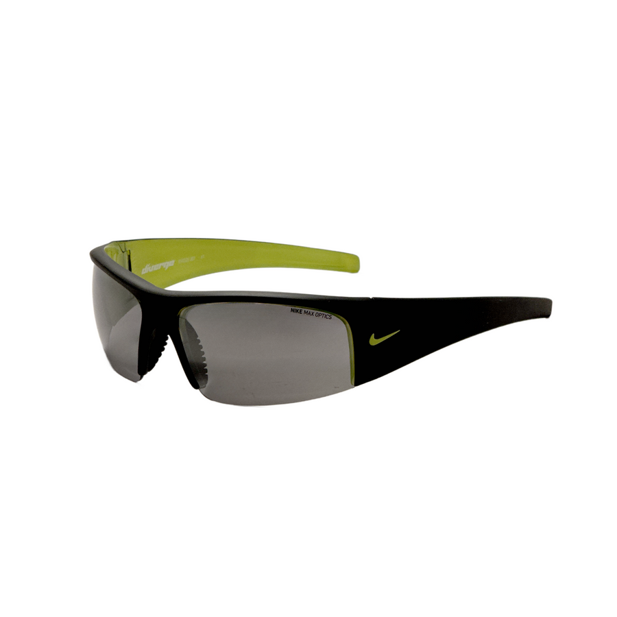 Preloved - Nike Unisex Diverge 64mm Black Volt Sunglasses Ev0325-007 One Color