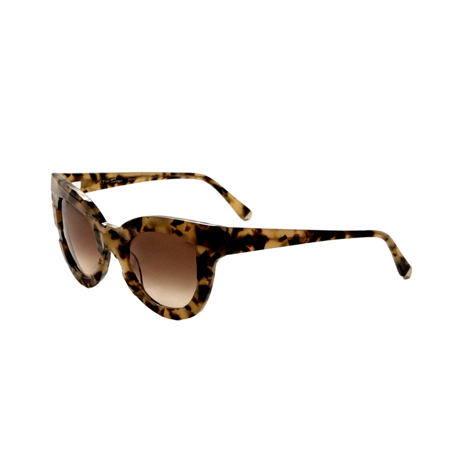 Preloved - Kate Young Christy Womens 50mm Tortoise Sunglasses K514-Tor-50 One Color