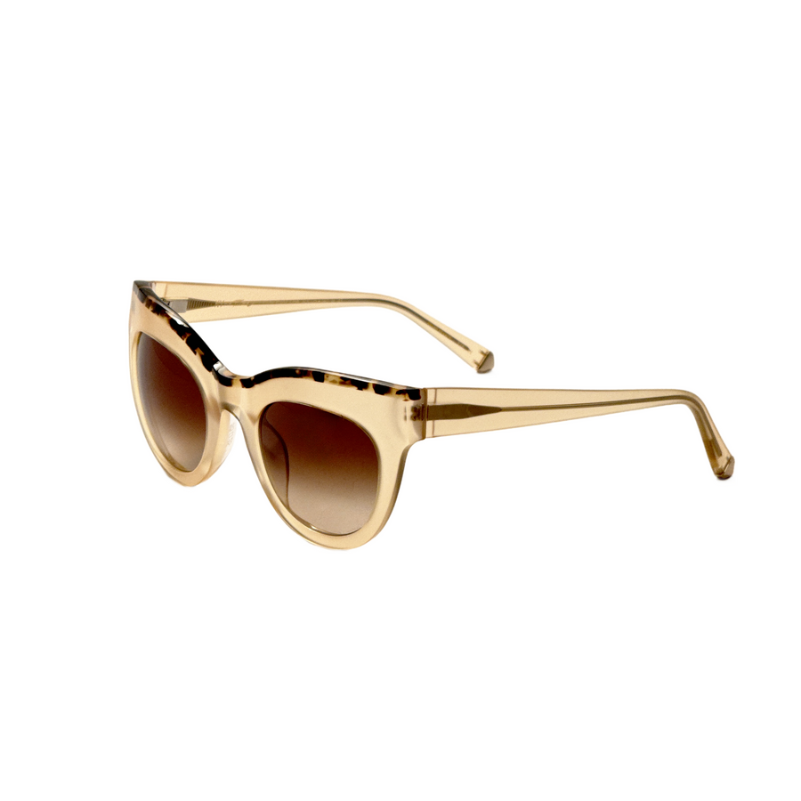 Preloved - Kate Young Nikki Womens 50mm Champagne Sunglasses K520-Cha-50 One Color