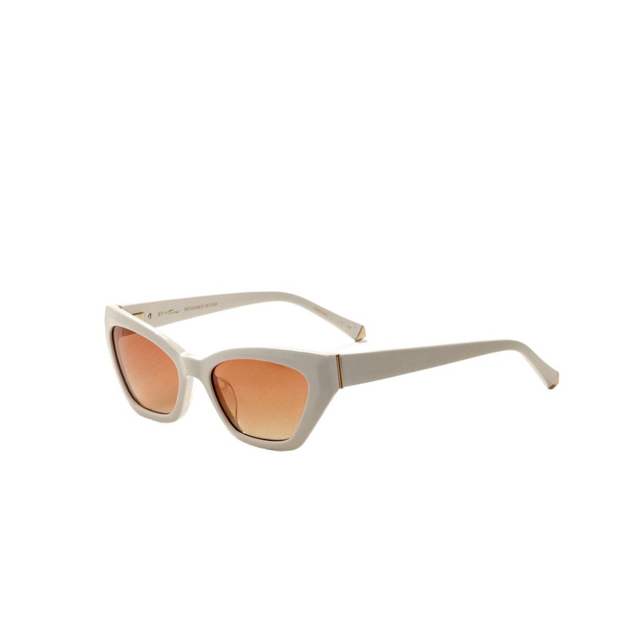 Preloved - Kate Young Delila Womens 53mm Bone Sunglasses K577-Bon-53 One Color