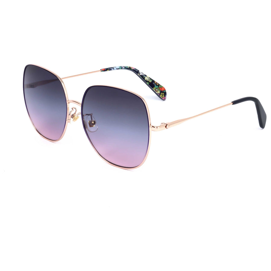 Preloved - Kate Spade Womens 59mm Blue Pattern Sunglasses Charli-F-S-S6f-59 One Color