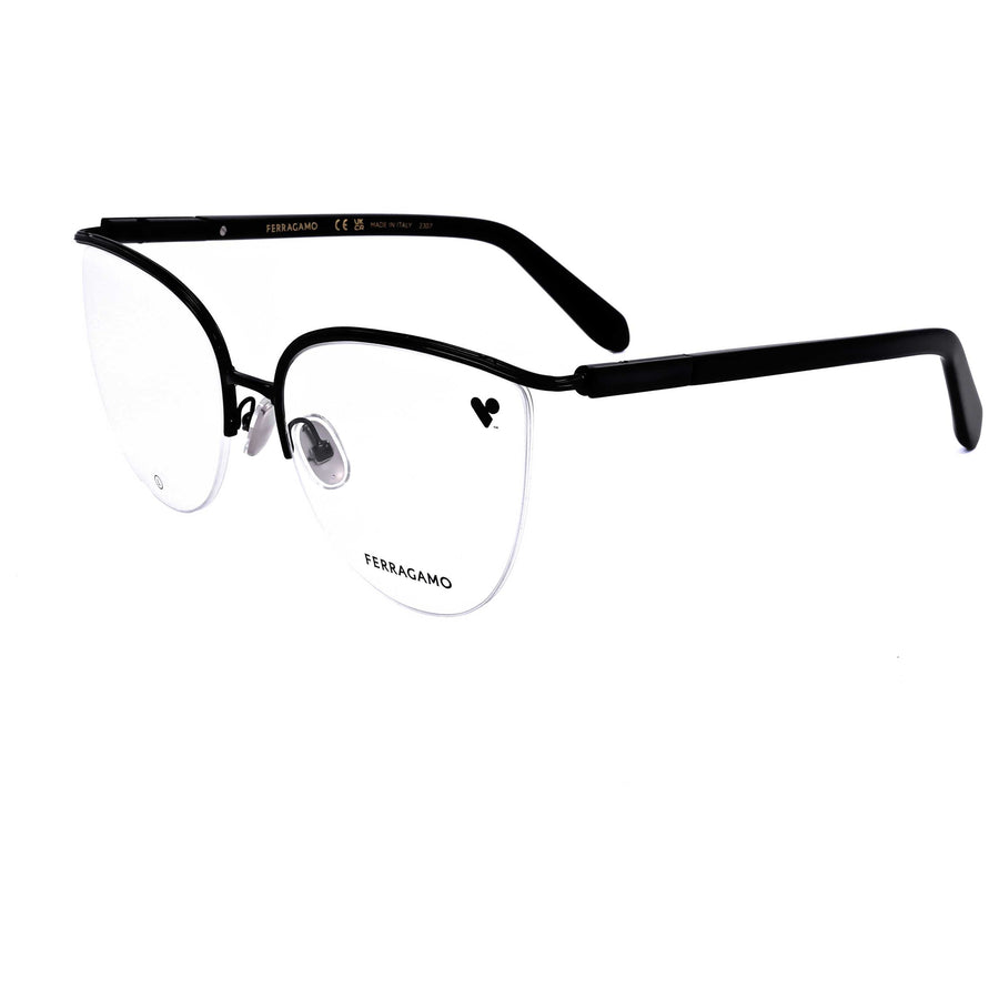 Preloved - Ferragamo Woman 56mm Black Eyeglasses Sf2227-001-56 One Color