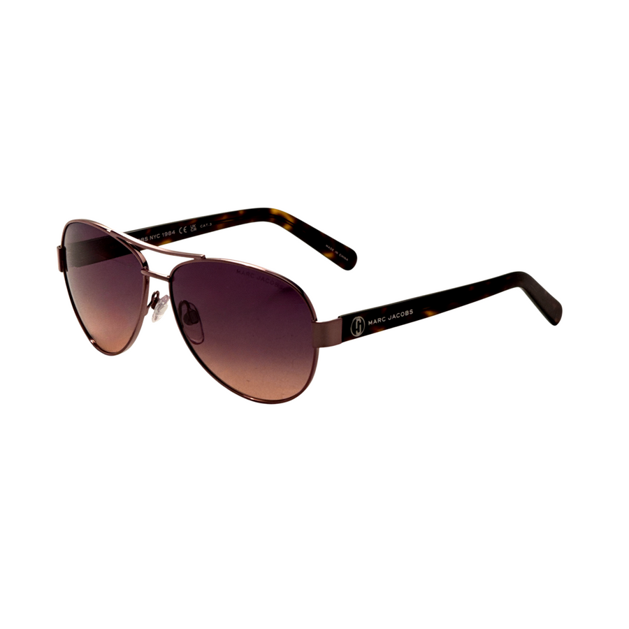 Preloved - Marc Jacobs Womens 60mm Pink Havana Sunglasses Marc699s-0ht8-Ff One Color