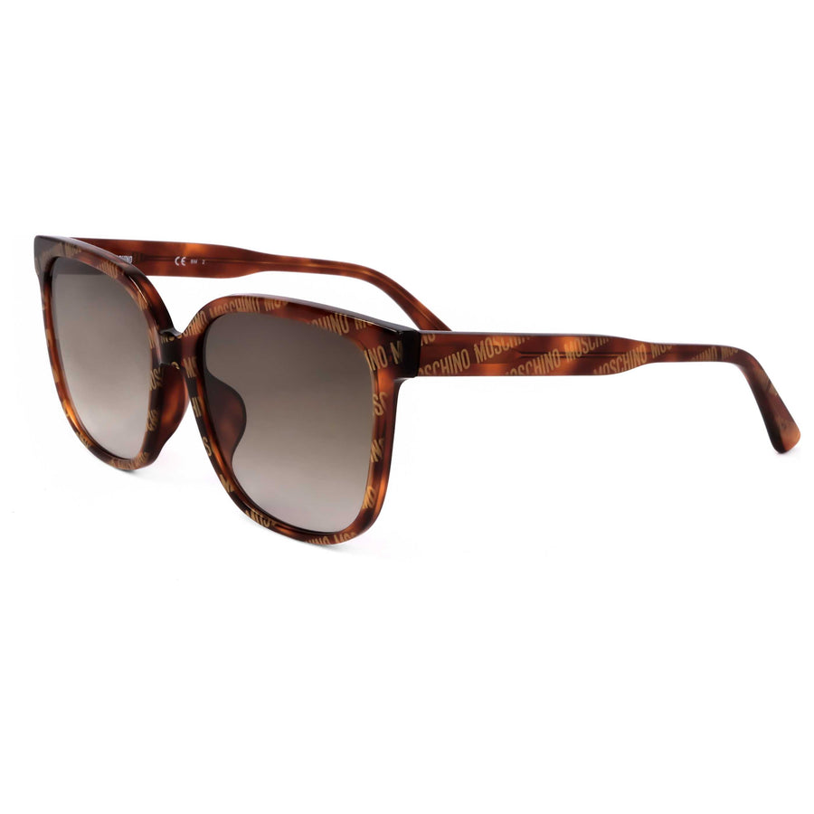 Preloved - Moschino Woman 58mm Pattern Havana Sunglasses Mos134-F-S-H7p-58 One Color