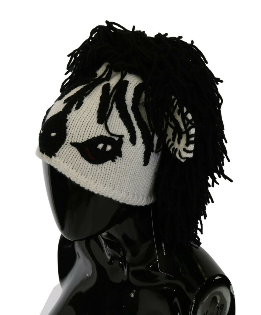 Dolce & Gabbana HAT20056 52% Cashmere beanie in black