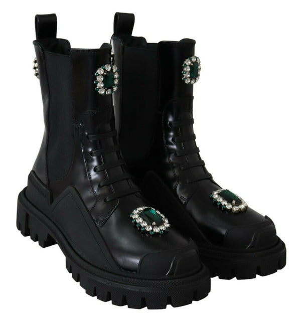 Dolce & Gabbana 100% Leather boot in black