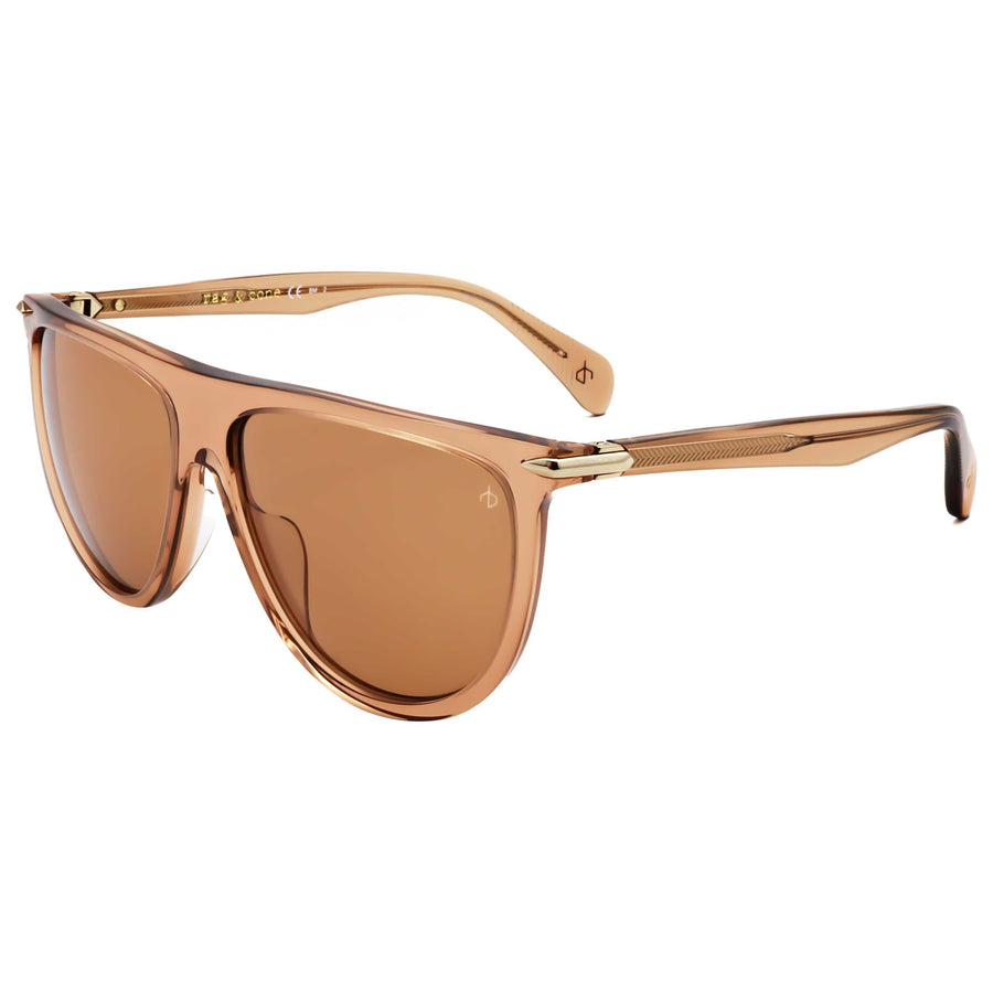 Preloved - Rag & Bone Womens 57 Mm Brown Sunglasses Rnb1056-S-09q-57 One Color