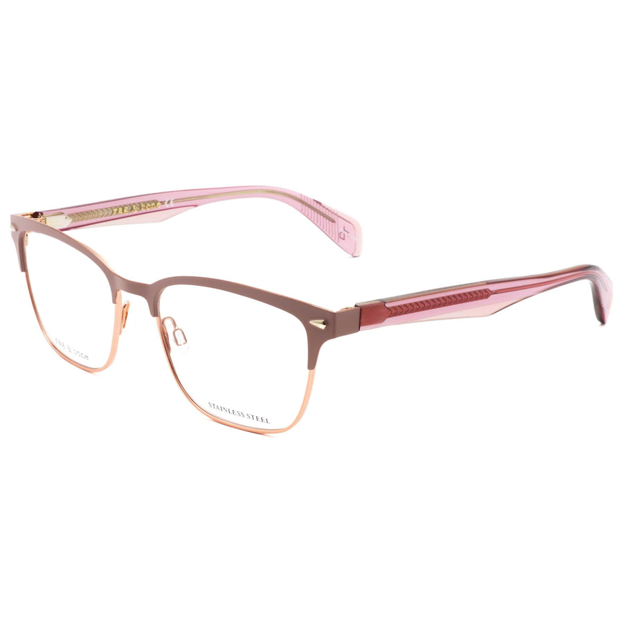 Preloved - Rag & Bone Womens 53 Mm Crystal Nude Eyeglasses Rnb3022-79u-53 One Color