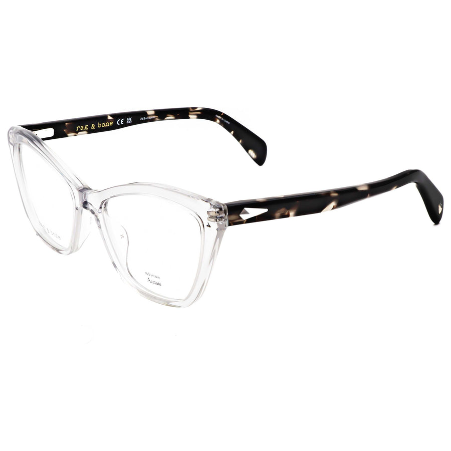 Preloved - Rag & Bone Womens 53 Mm Grey Eyeglasses Rnb3065-Kb7-53 One Color