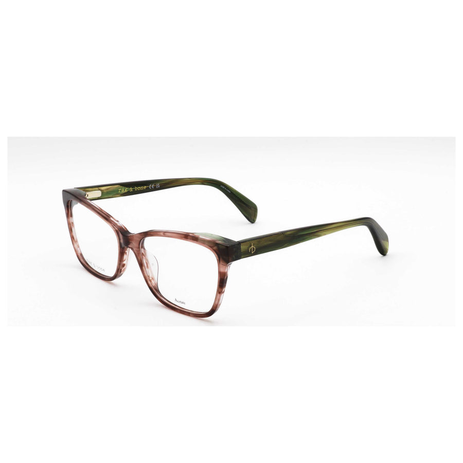 Preloved - Rag & Bone Womens 54 Mm Brown Horn Eyeglasses Rnb3066-Ex4-54 One Color