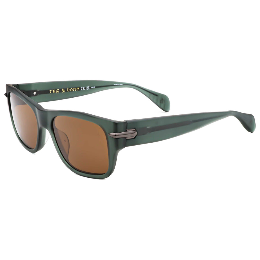 Preloved - Rag & Bone Mens 55 Mm Green Sunglasses Rnb5057-S-1ed-55 One Color