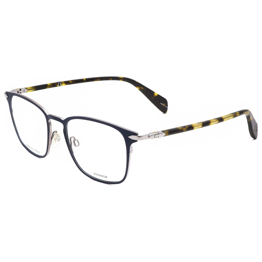 Preloved - Rag & Bone Mens 51 Mm Matte Blue Eyeglasses Rnb7015-Fll-51 One Color