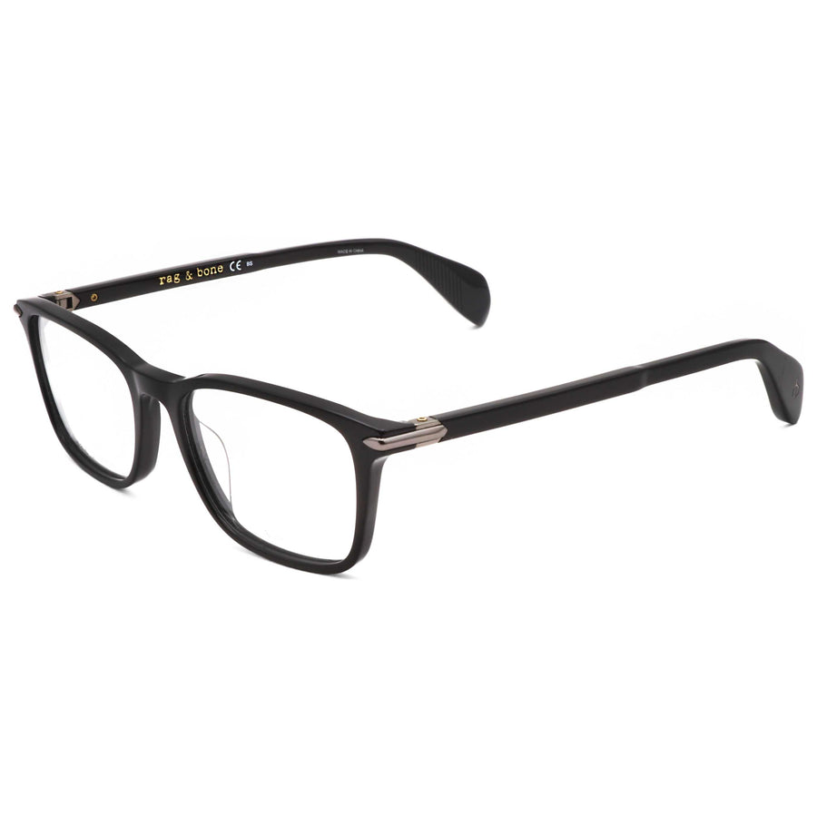 Preloved - Rag & Bone Mens 53 Mm Black Eyeglasses Rnb7016-807-53 One Color