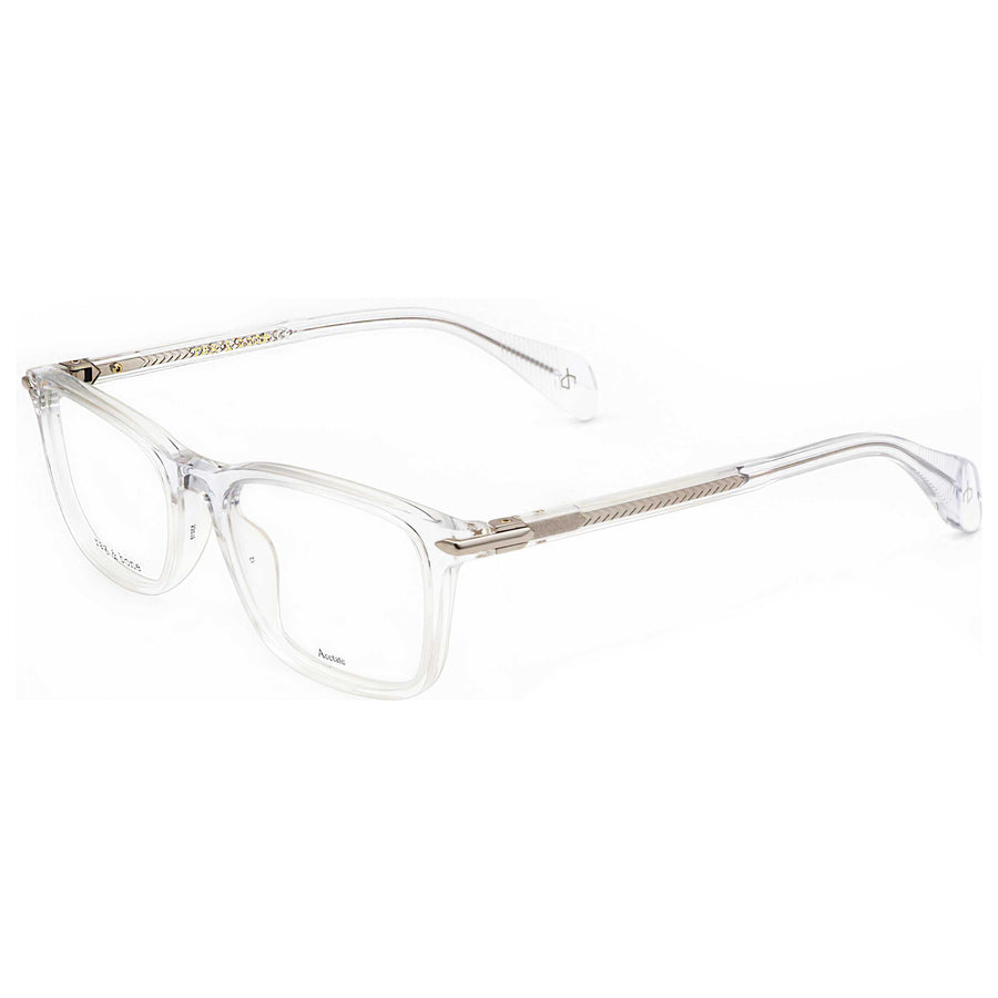 Preloved - Rag & Bone Mens 53 Mm Crystal Eyeglasses Rnb7016-900-53 One Color