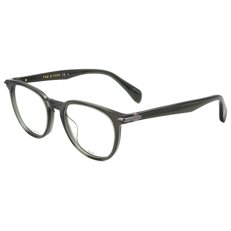 Preloved - Rag & Bone Mens 50mm Dark Grey Eyeglasses Rnb7028-G-Hwj-50 One Color