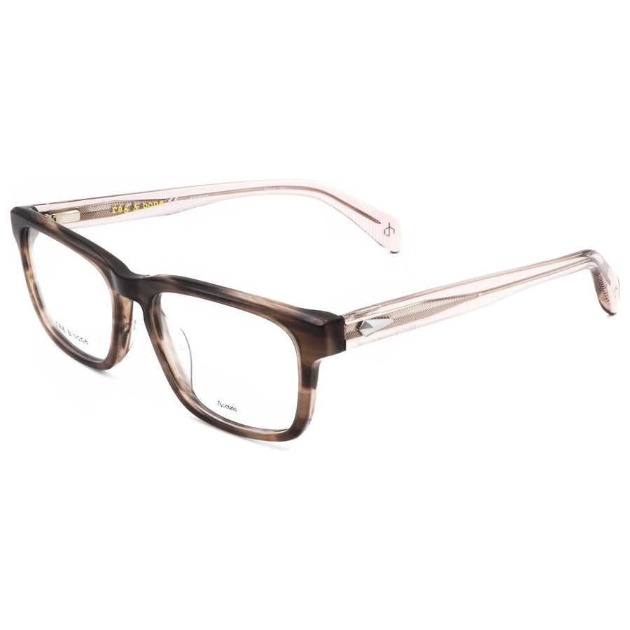 Preloved - Rag & Bone Mens 54 Mm Beige Horn Eyeglasses Rnb7045-Hr3-54 One Color