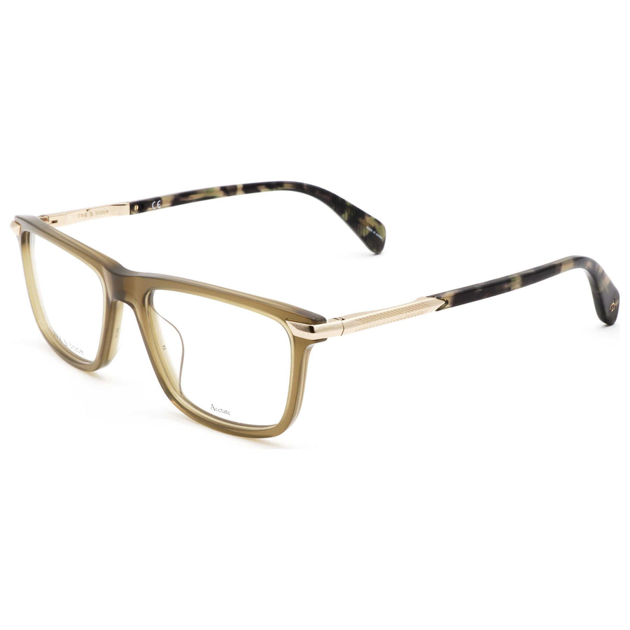 Preloved - Rag & Bone Mens 53mm Olive Eyeglasses Rnb7047-4c3-53 One Color