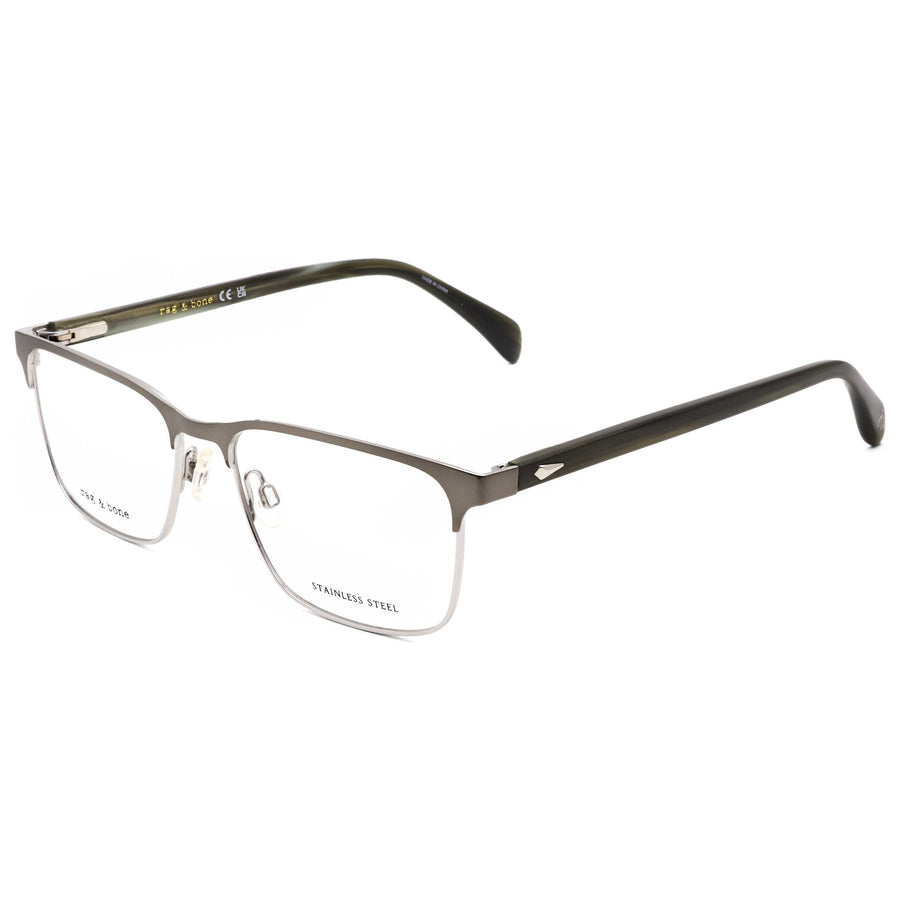 Preloved - Rag & Bone Mens 56 Mm Dark Ruthenium Eyeglasses Rnb7051-G-Tz2-56 One Color