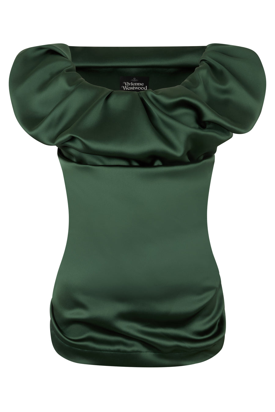 Sleeveless Top Green Polyester Vests & Tank Tops