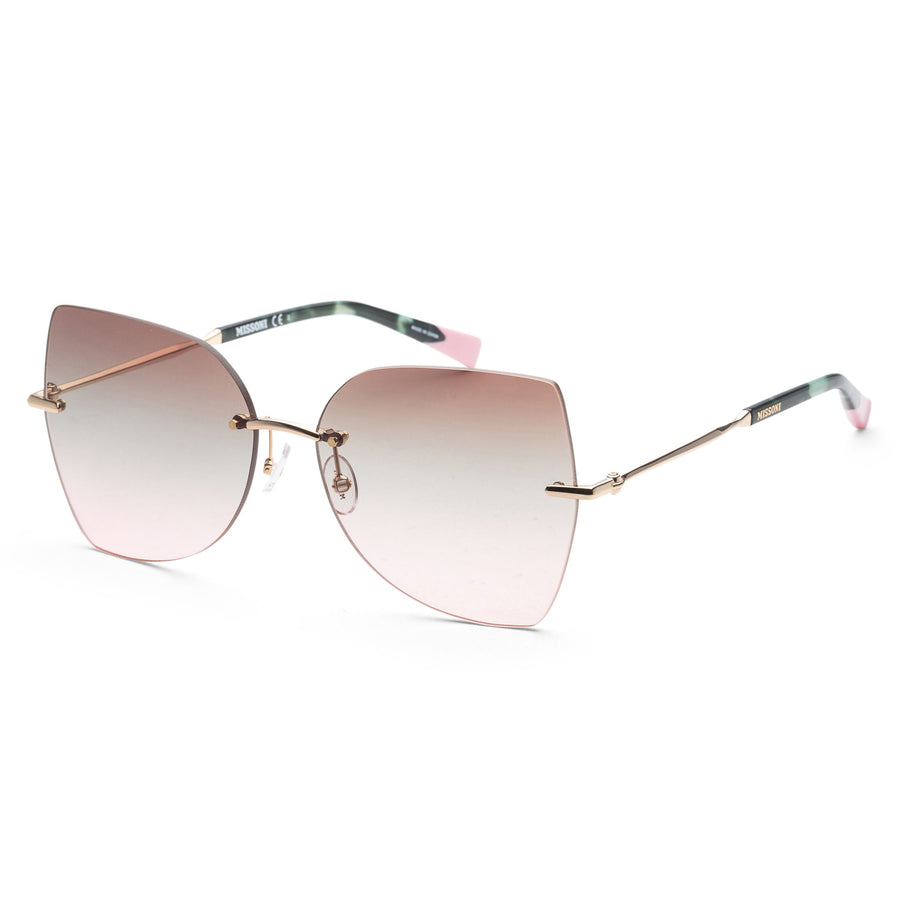 Preloved - Missoni Womens 60mm Gold Sunglasses Mis0119-S-Eyr-60 One Color