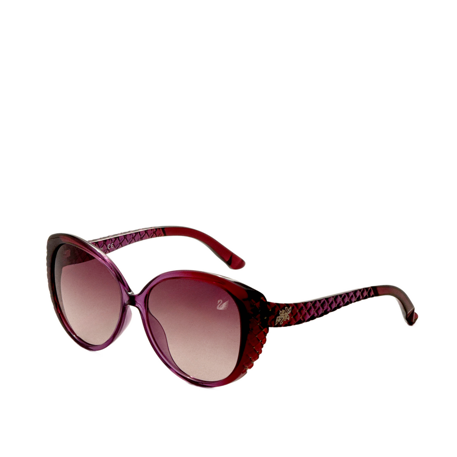Preloved - Swarovski Womens 58 Mm Violet Sunglasses Sk0068-5883t One Color