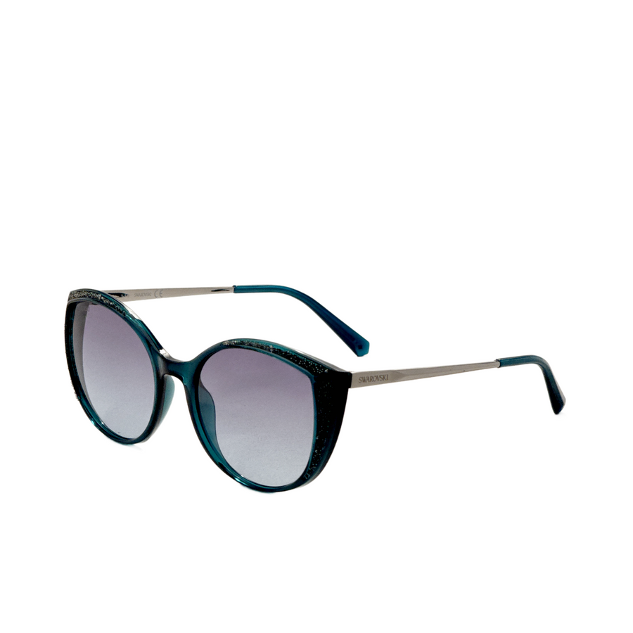 Preloved - Swarovski Womens 55 Mm Blue Sunglasses Sk0168-87b One Color