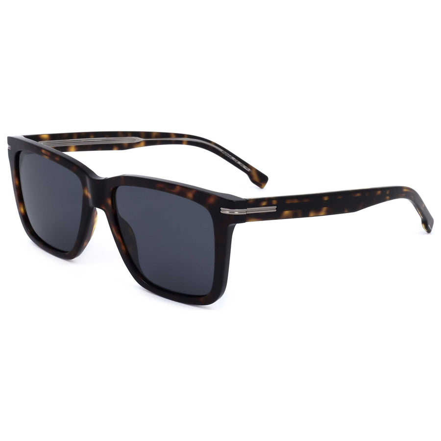 Preloved - Hugo Boss Mens 55 Mm Havana Sunglasses Boss1598-S-086-55 One Color