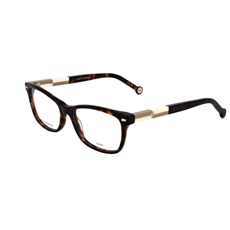 Preloved - Carolina Herrera Womens 54mm Havana Beige Eyeglasses Her0160-Xlt-54 One Color