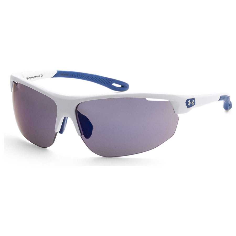 Preloved - Under Armour Mens 71 Mm White Sunglasses Ua-0002-G-S-0wwk-71 One Color