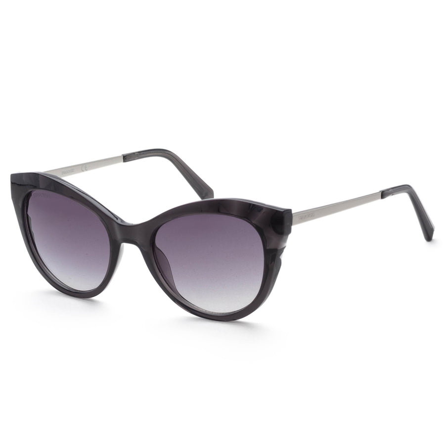 Preloved - Swarovski Womens 51 Mm Black Sunglasses Sk-0151-01b One Color