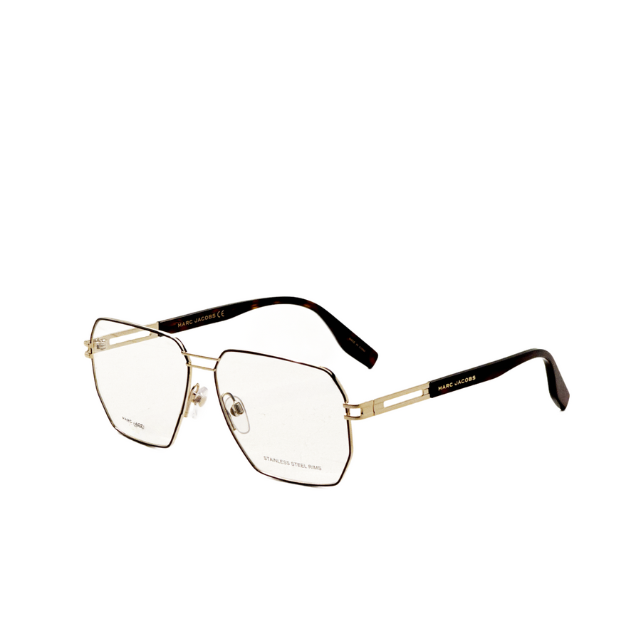 Preloved - Marc Jacobs Mens 59 Mm Gold Brown Eyeglasses Marc635-01q-59 One Color