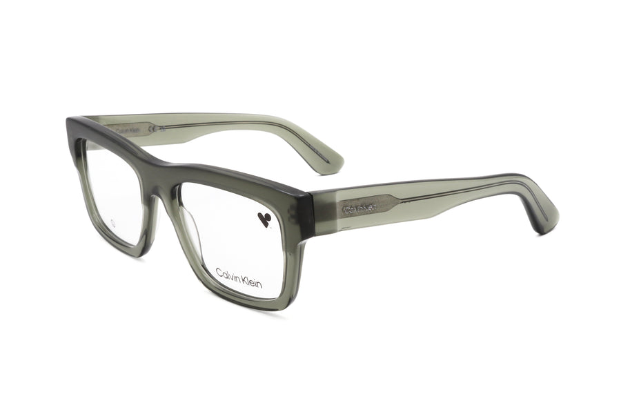 Preloved - Calvin Klein Unisex 54mm Khaki Eyeglasses Ck24525-330-54 One Color