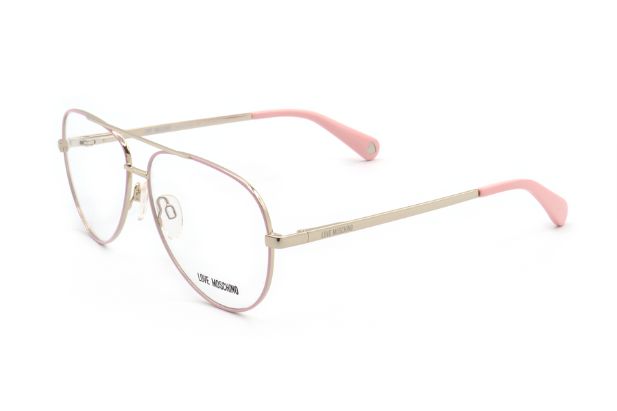Preloved - Moschino Womens 56mm Pink Eyeglasses Mol531-Sam-35j-56 One Color