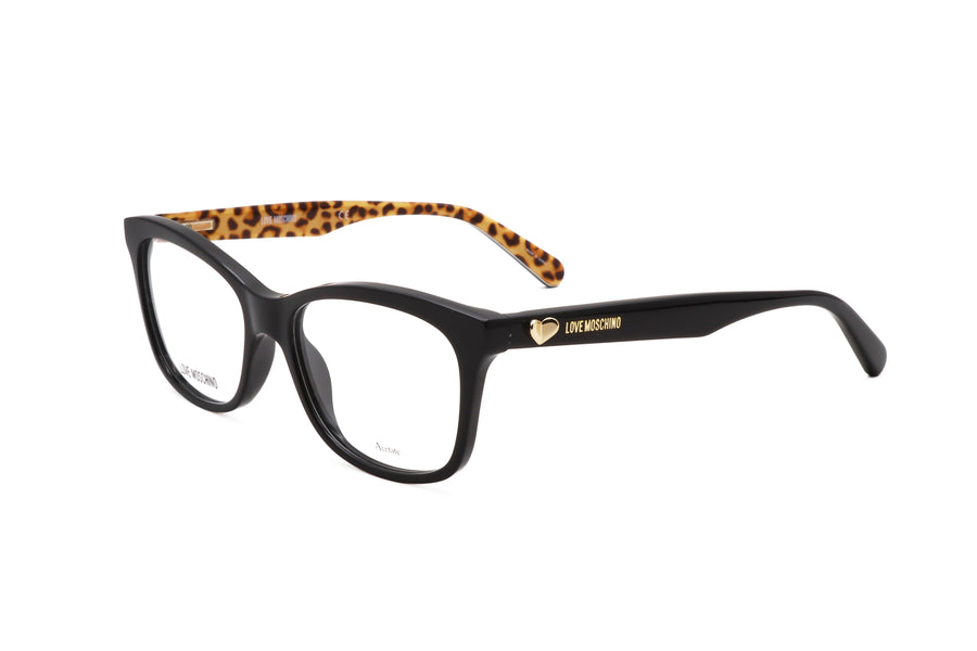 Preloved - Moschino Womens 52mm Black Eyeglasses Mol517-807-52 One Color