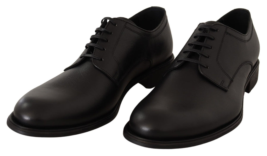 Dolce & Gabbana 100% Leather derby shoe in black