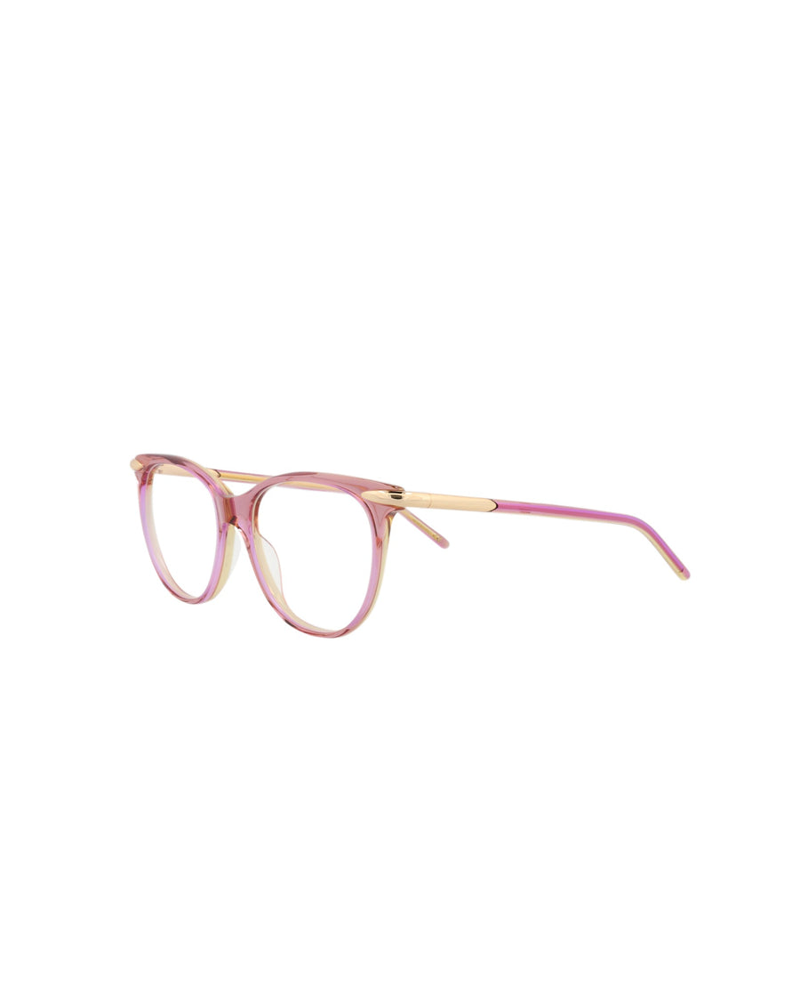 Preloved - Pomellato Womens 51 Pink Orange Eyeglasses Pm0050o-30002343-003 One Color