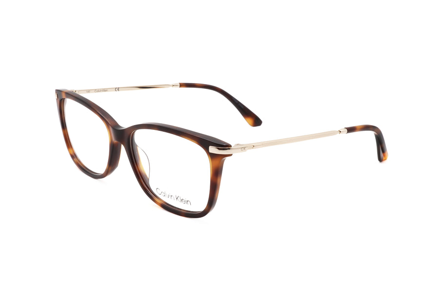 Preloved - Calvin Klein Womens 54 Mm Brown Havana Eyeglasses Ck22501-220-54 One Color