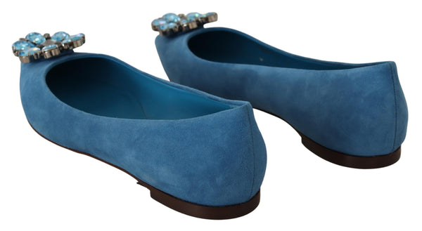 Dolce & Gabbana 100% Leather flat in blue
