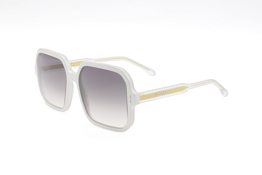 Preloved - Isabel Marant Womens 57mm Ivory Sunglasses Im0163-S-Szj-57 One Color