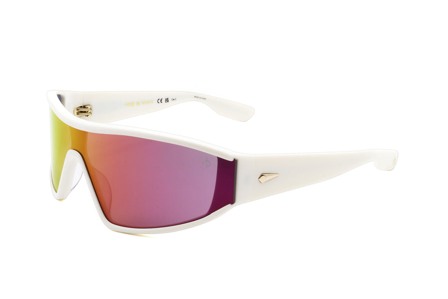 Preloved - Rag & Bone Womens 99mm White Sunglasses Rnb6003-S-Vk6-99 One Color