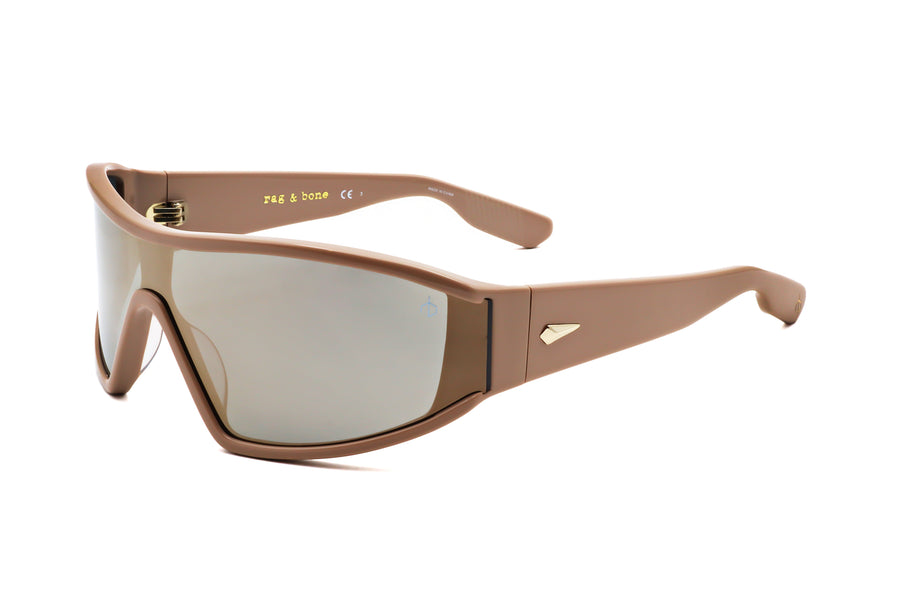 Preloved - Rag & Bone Unisex 99mm Brown Sunglasses Rnb6003-S-09q-99 One Color