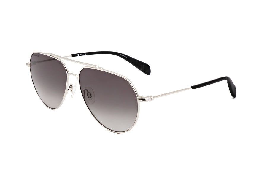 Preloved - Rag & Bone Unisex 60mm Silver Sunglasses Rnb5030-G-S-010-60 One Color