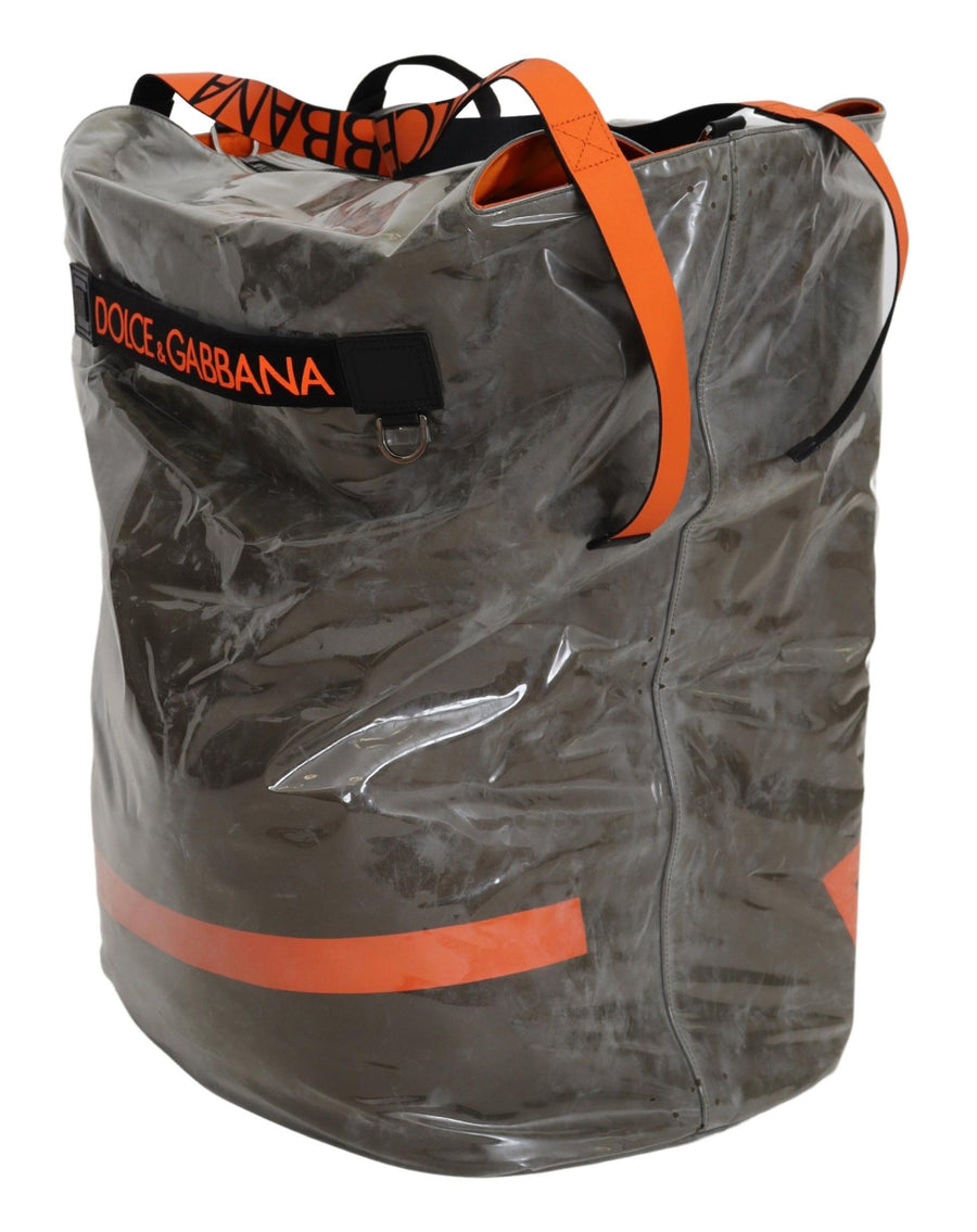 Dolce & Gabbana 70% Cotton tote bag in gray