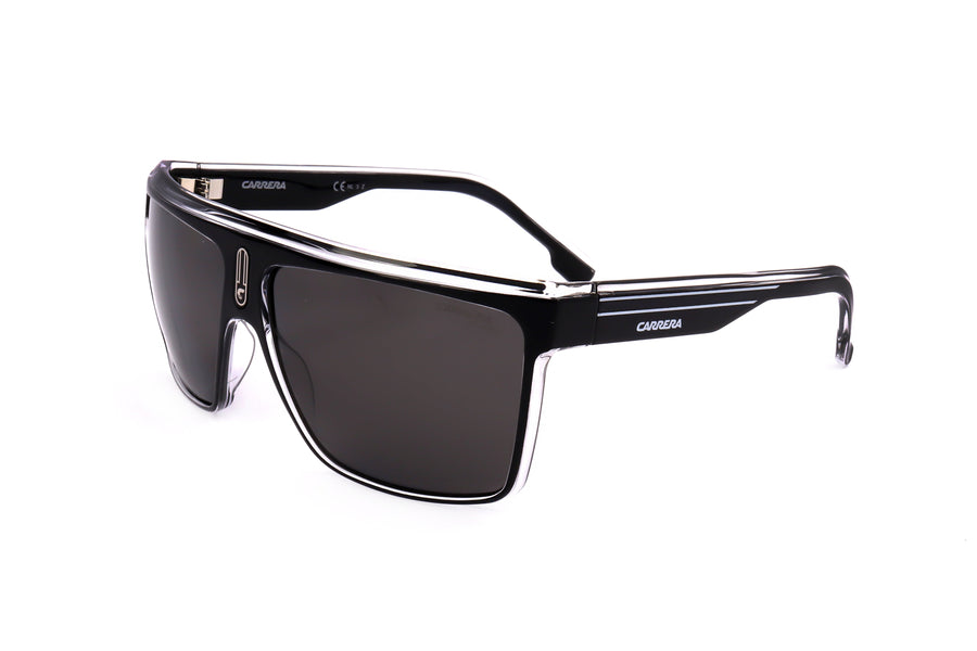 Preloved - Carrera Mens 63mm Black Crystal Sunglasses Carrera22-N-7c5-63 One Color