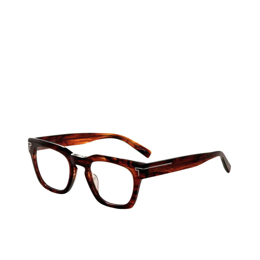 Preloved - Tumi Mens 50 Mm Brown Smoke Eyeglasses Vtu533500bro One Color