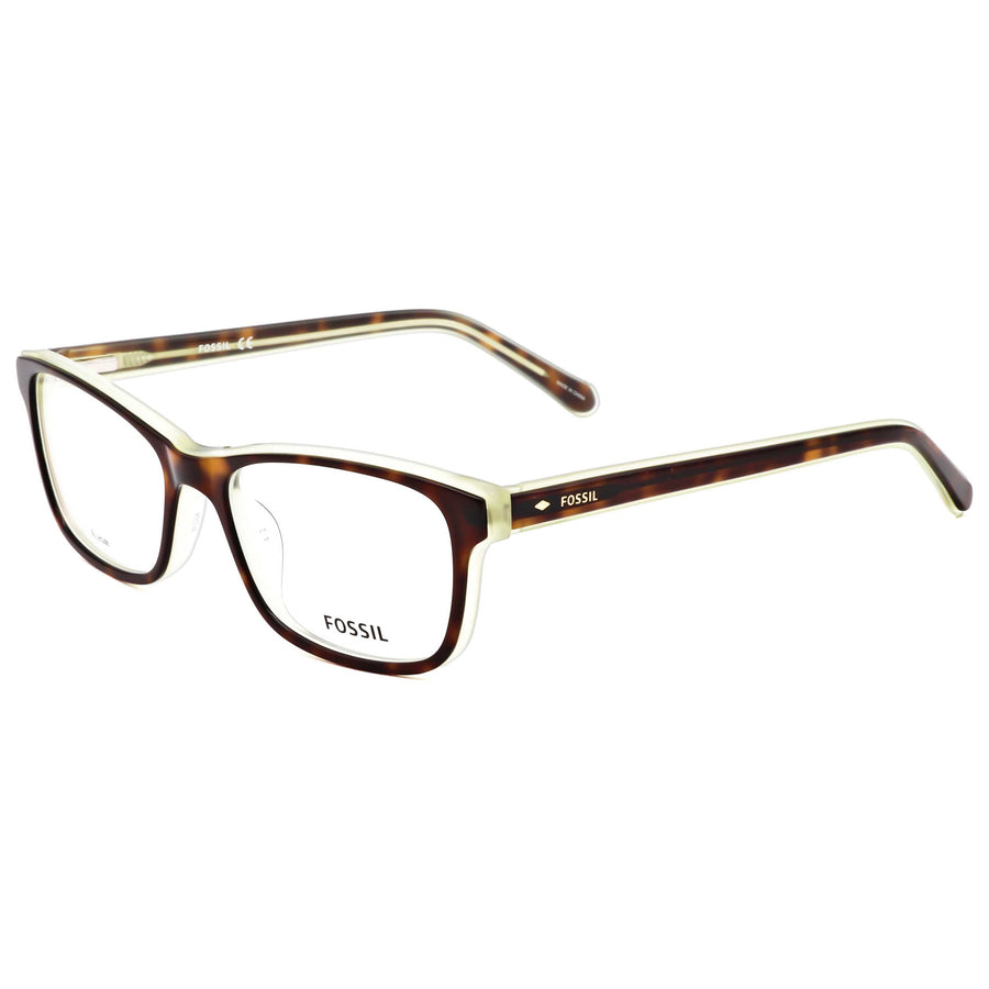 Preloved - Fossil Womens 52 Mm Havana Eyeglasses Fos7132-086-52 One Color